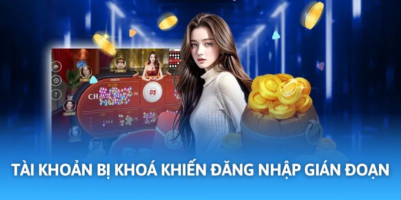 Thành viên bị khoá tài khoản không thể truy cập website